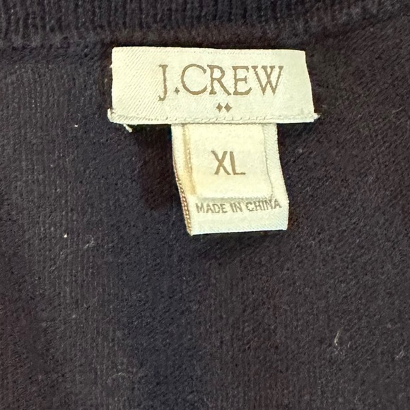 J. Crew Cotton Anchor Crewneck Sweater Size XL - Picture 13 of 17